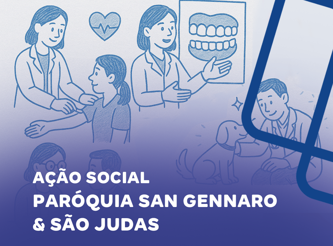 Ação Social na Paróquia San Gennaro reúne serviços de saúde, assistência jurídica e atividades lúdicas