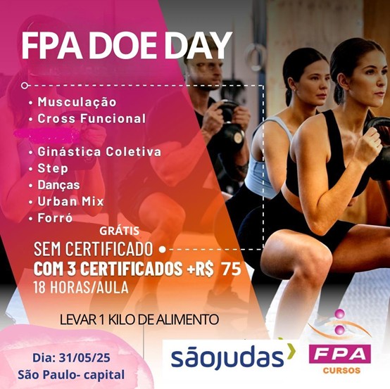 Universidade São Judas promove capacitação gratuita para profissionais de Educação Física em ação solidária